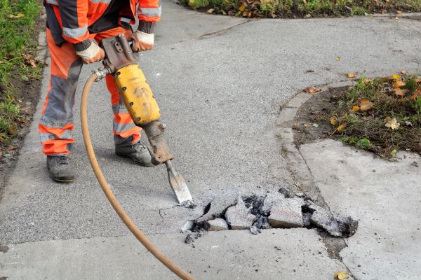 Sidewalk Demolition in Kenner