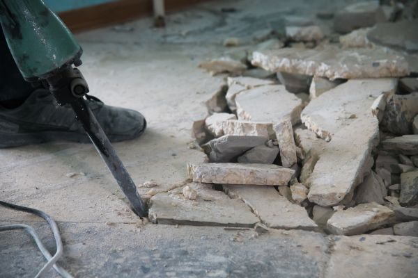 Concrete Floor Removal in Kenner
