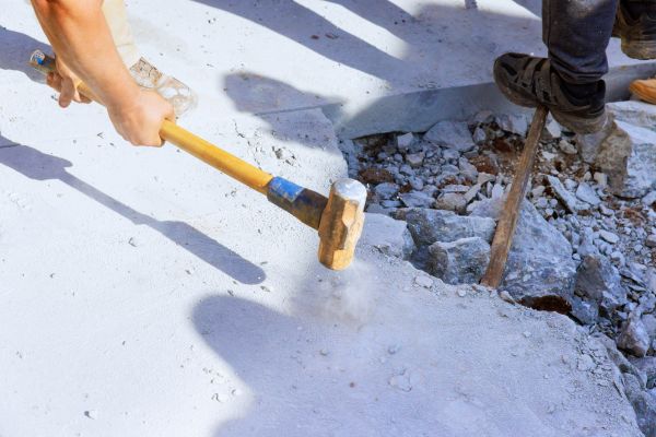 Concrete Pavement Demolition in Kenner