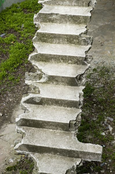 Concrete Steps Demolition in Kenner